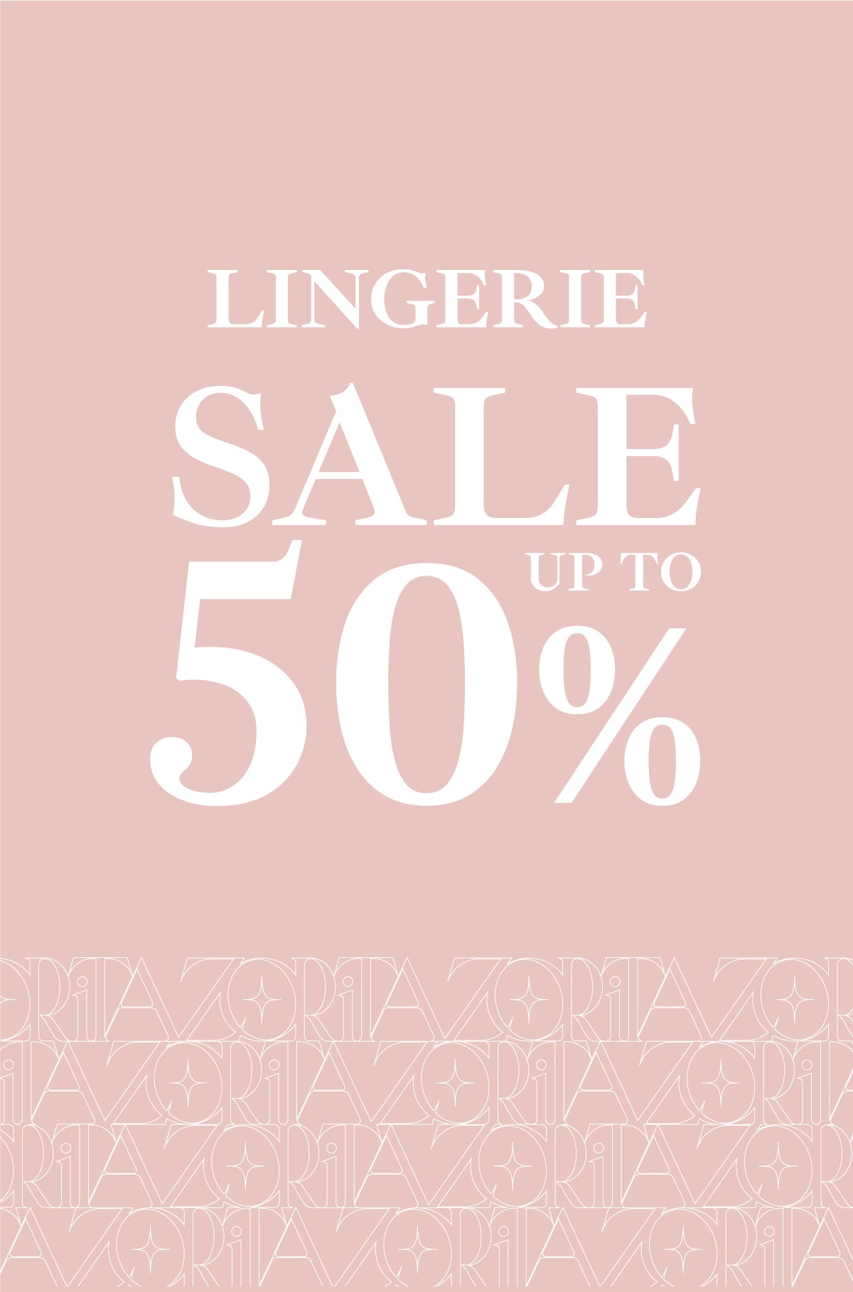 Lingerie Sale 20%-50%