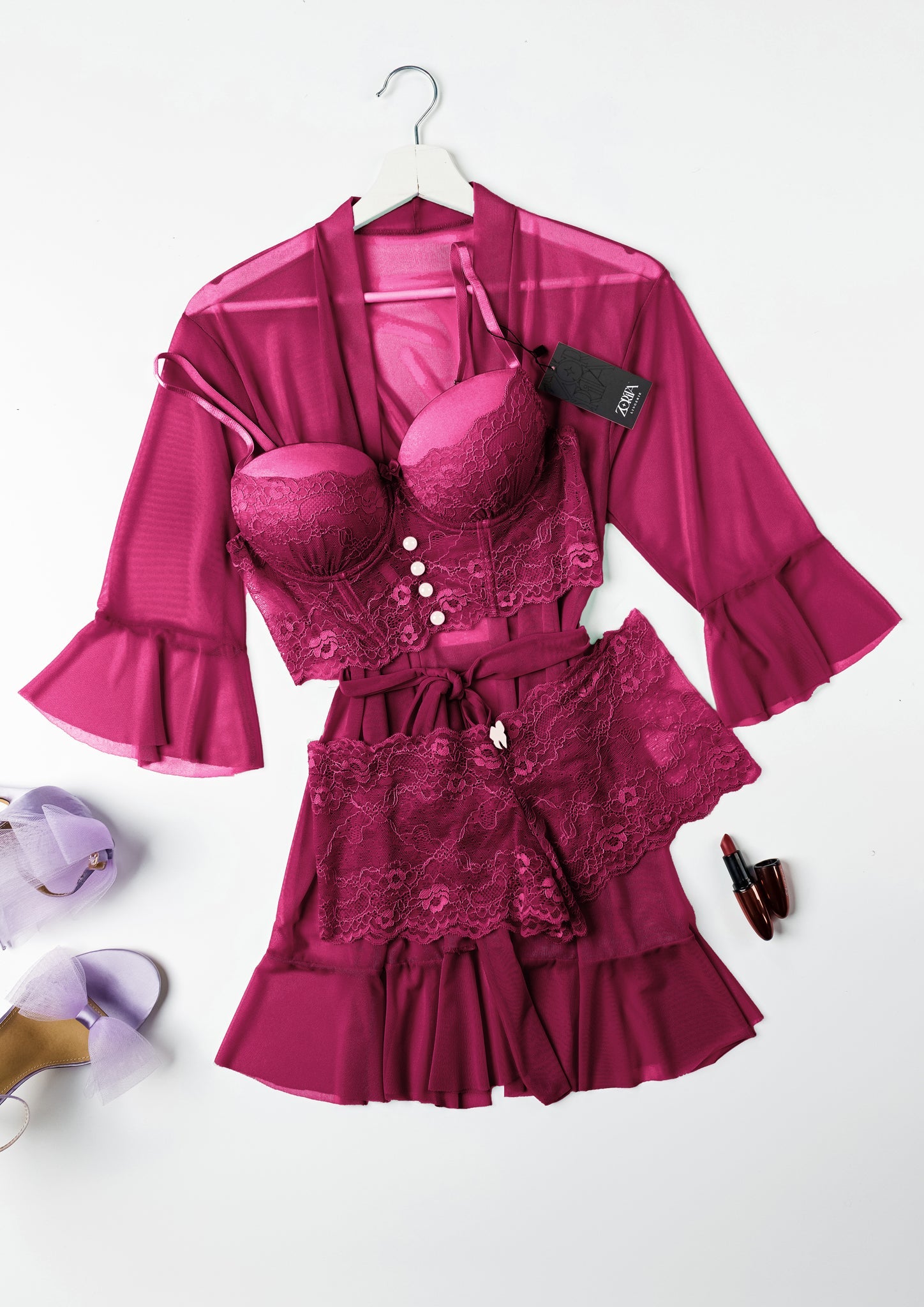 #sext babydoll# - #zorita lingerie# Robe Set